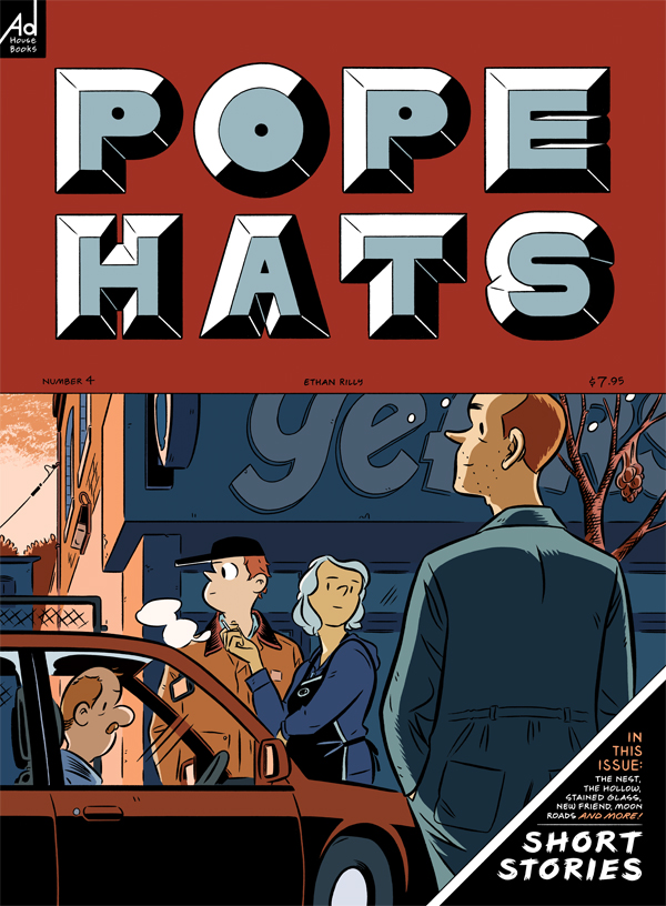 Pope Hats #4 in June from AdHouse Books